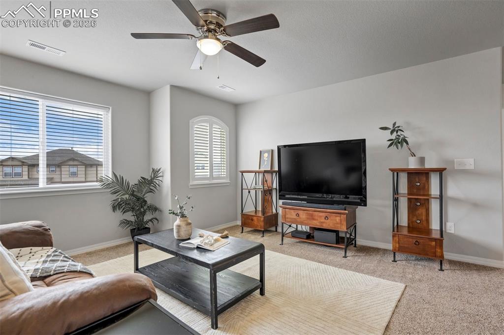 Image 19 of 45: Movie lounge, game room, or ultimate escape pod. 