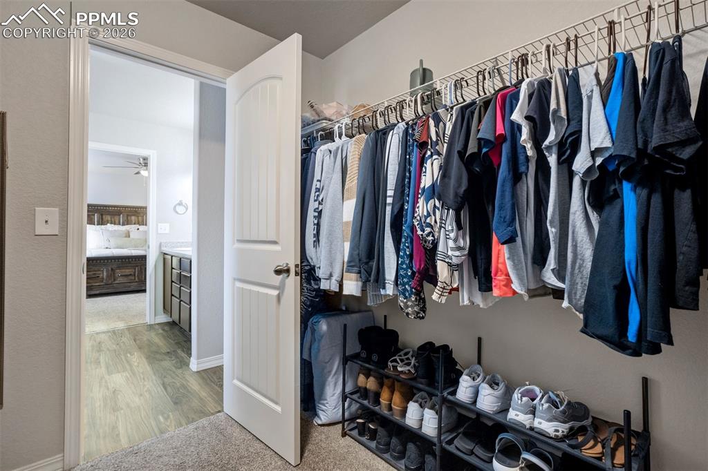 Image 30 of 45: Primary closet is very large. 