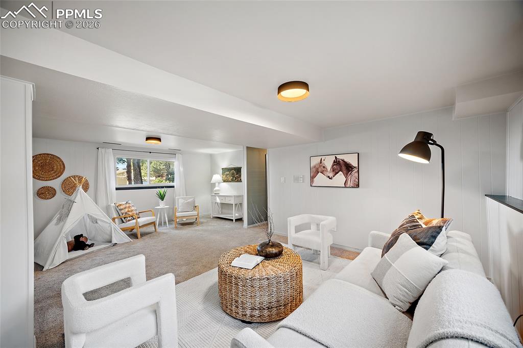 Image 26 of 45: Upper level bedroom 