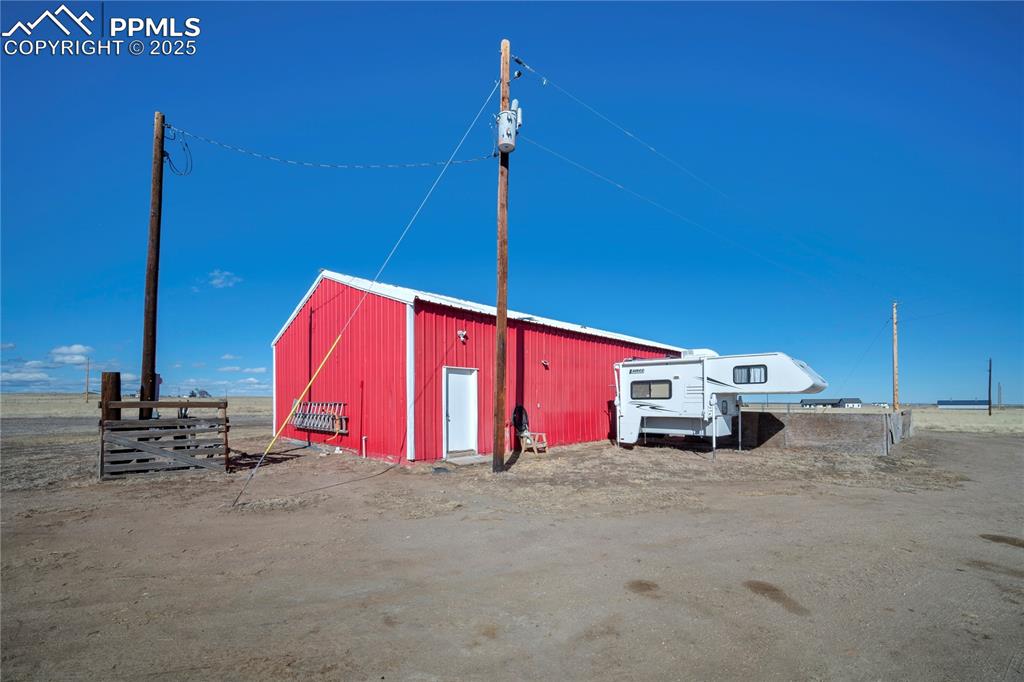 Image 37 of 49: 32x40 barn (with power) that’s ready to adapt to whatever you envision.