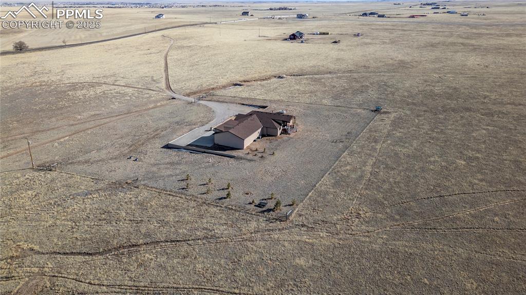 Image 43 of 49: Double fenced property. One around the home the pther around the 40 acres
