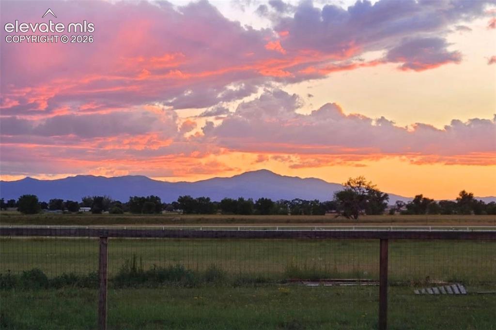 Image 2 of 45: Breathtaking, unobstructed views of Pikes Peak, especially stunning at suns