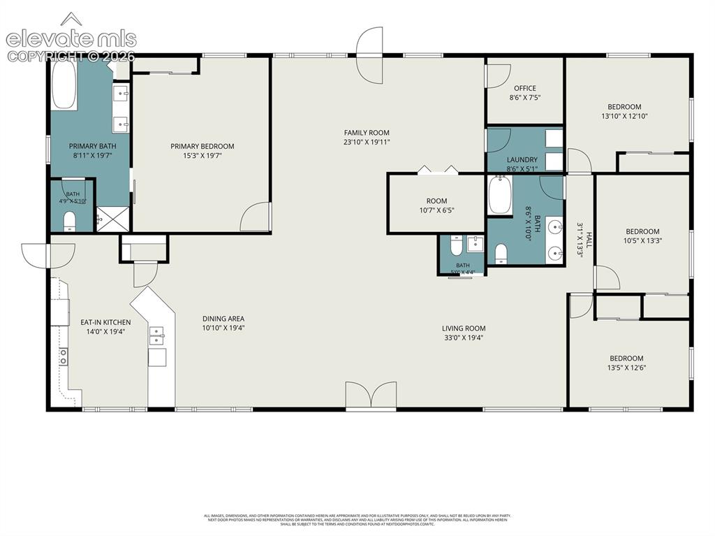 Image 44 of 45: Floor Plan Main Home - 2916 Sq Ft