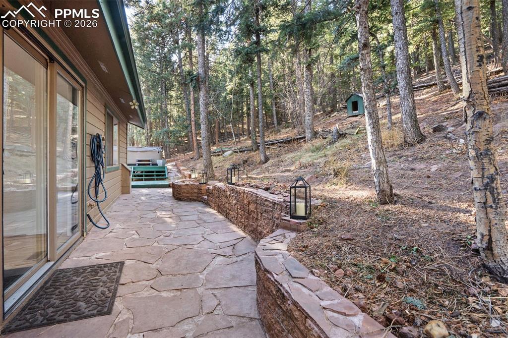 Image 23 of 32: Back Patio