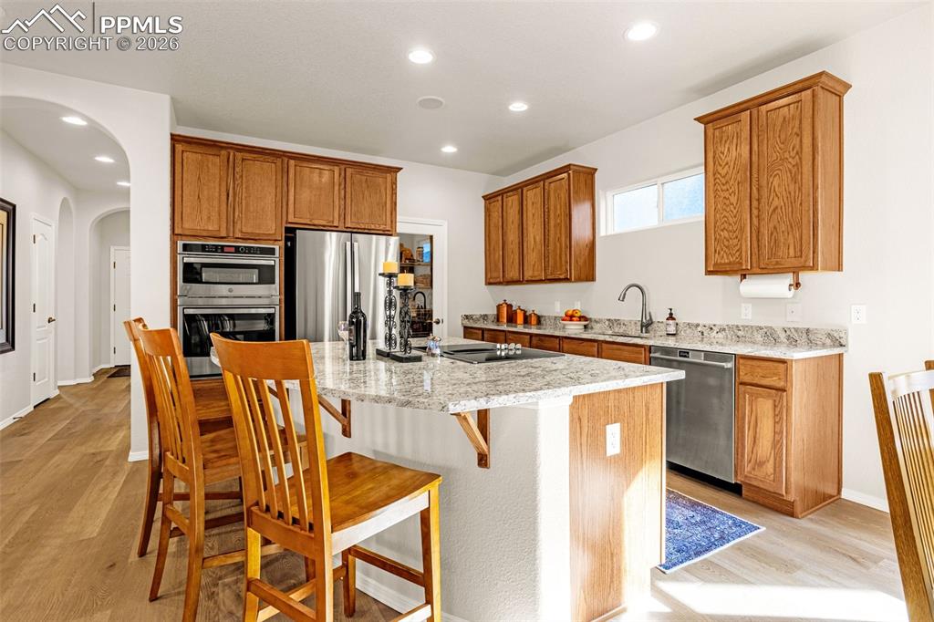 Image 2 of 42: Updated Kitchen, new Stainless steel appliances