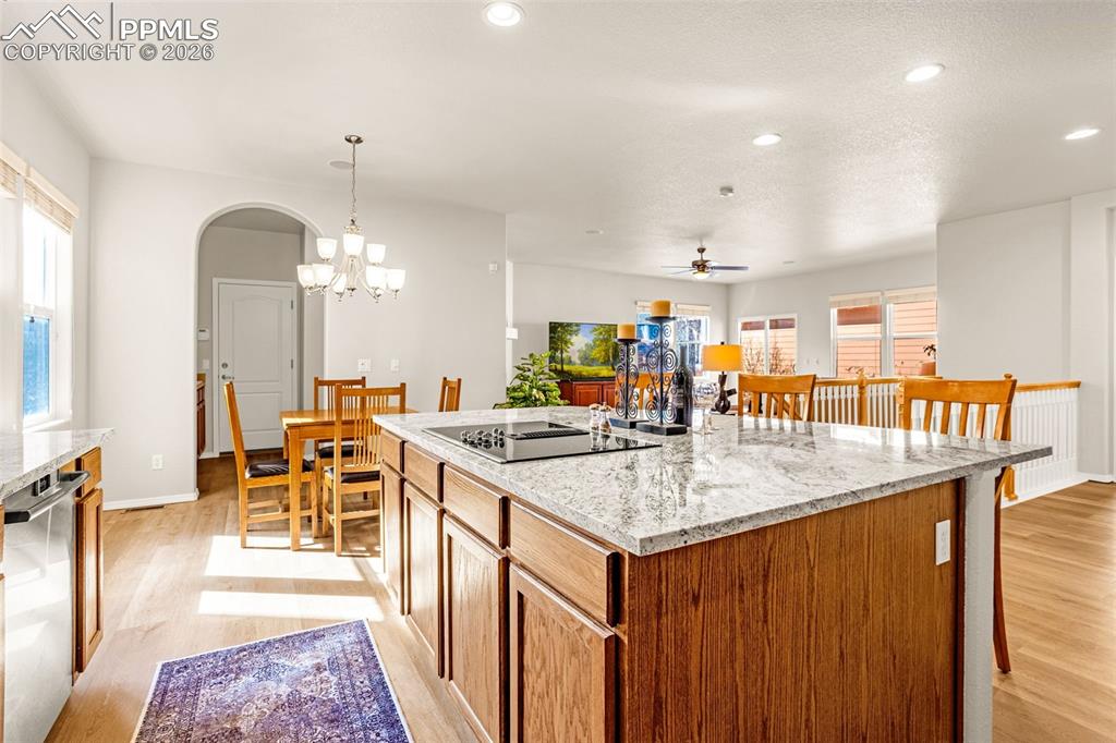 Image 9 of 42: New LVP flooring, new paint, new stainless steel appliances, new granite co