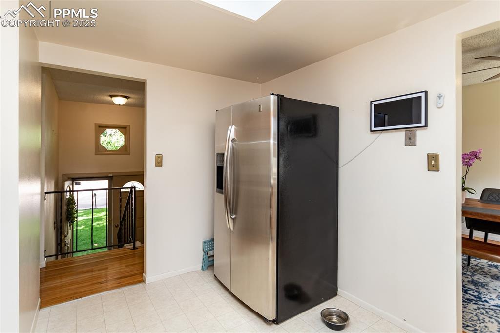 Image 13 of 40: (New Fridge too big for designated space - Optional) Kitchen Table Fits Her