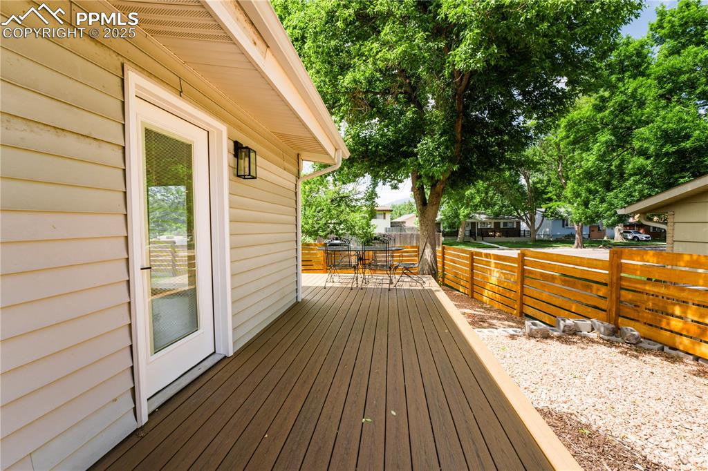 Image 35 of 39: Deck