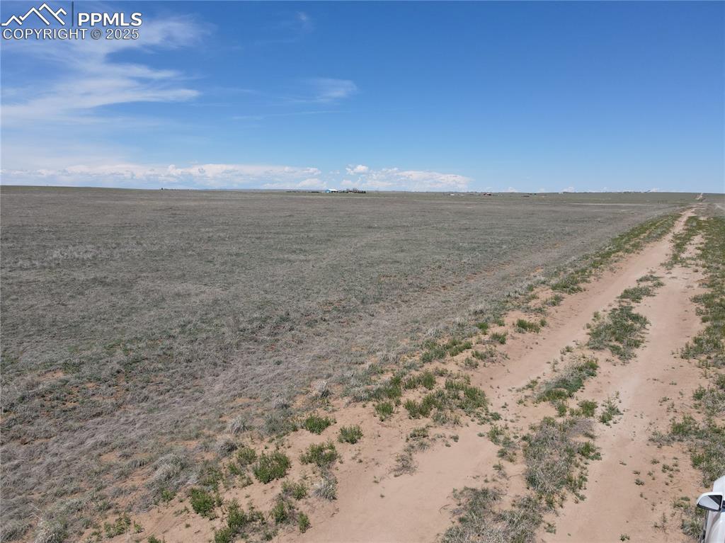 Image 9 of 12: Road east of the land