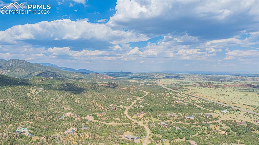 Image 13 of 24: View north and west showing Turkey Canyon Ranch community below
