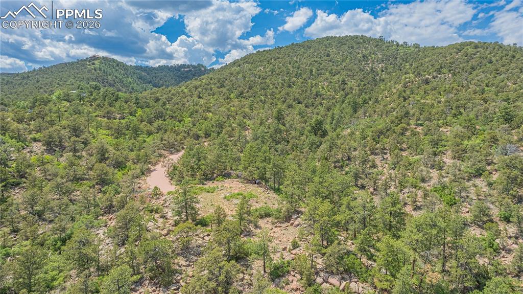 Image 2 of 24: Aerial view of driveway