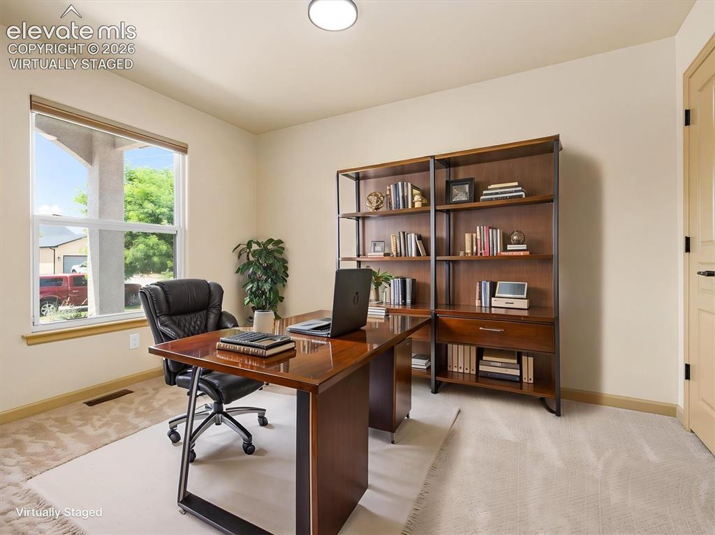 Image 18 of 50: Virtually Staged Office