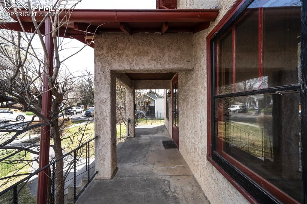 Image 5 of 40: Cozy front porch