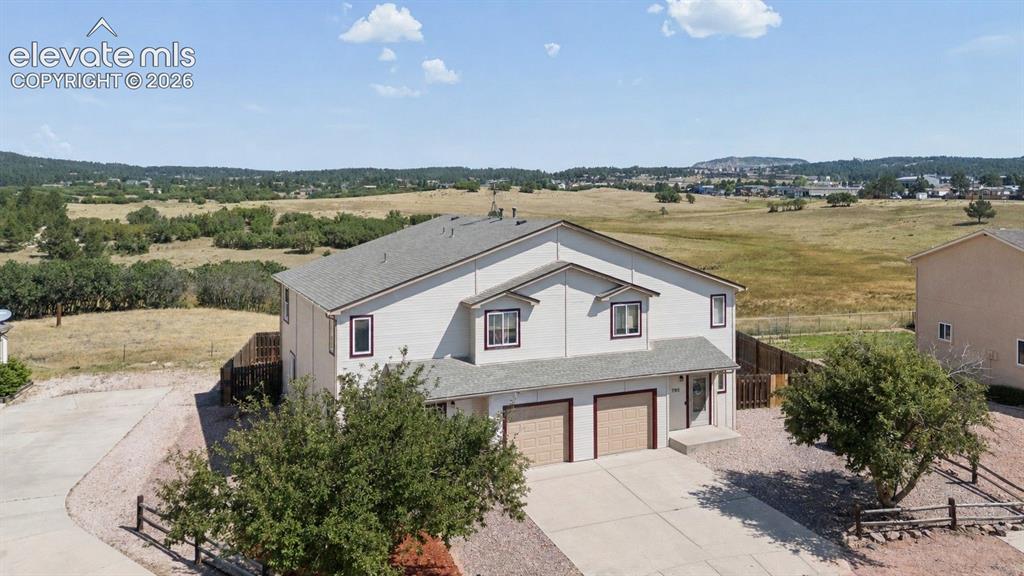 Image 3 of 13: Aerial View of Duplex.  (Left) side.