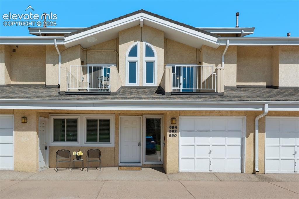 Caption: Front of Structure