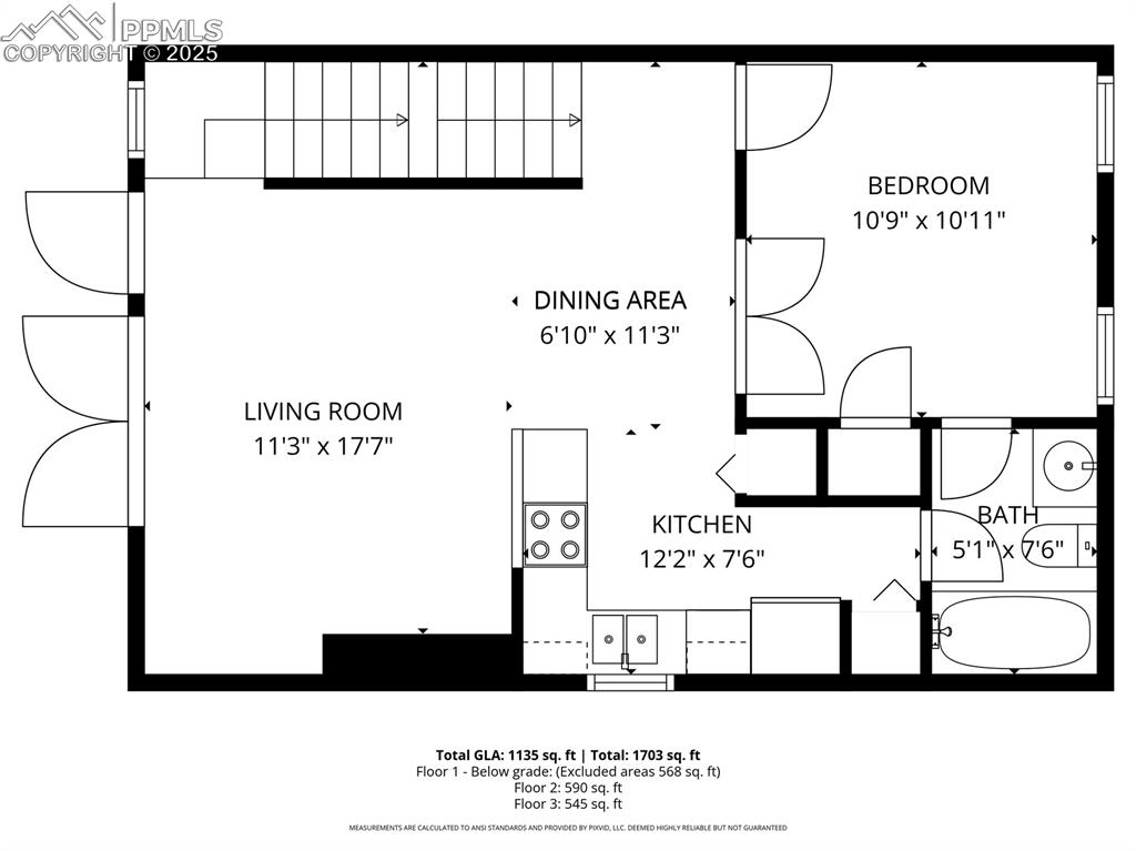 Image 32 of 34: Main Level Floor Plan!