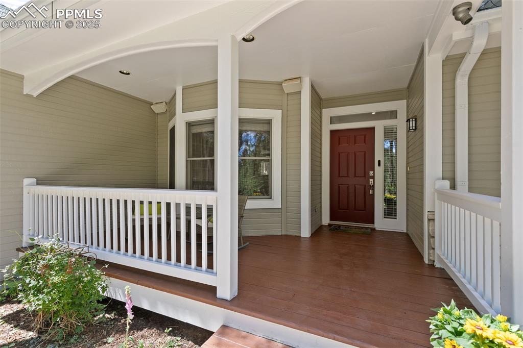 Image 4 of 50: Covered Front Entry