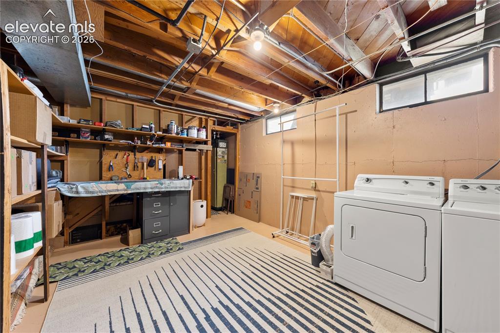 Image 34 of 49: Utility/Laundry Space in Basement