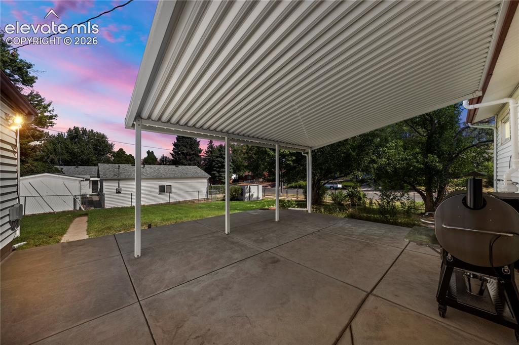 Image 40 of 49: Covered Patio
