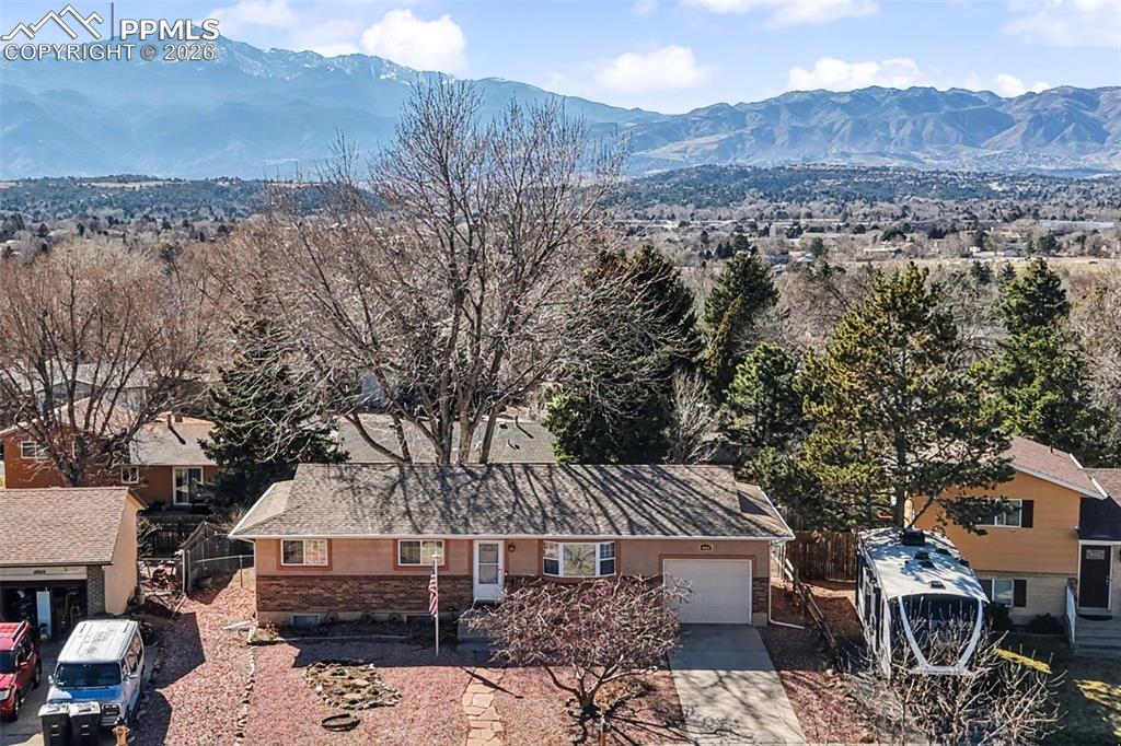 Image 3 of 35: Mountain Views can be seen from home!