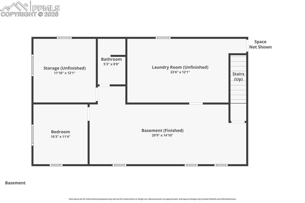 Image 34 of 35: Basement Floor Plan