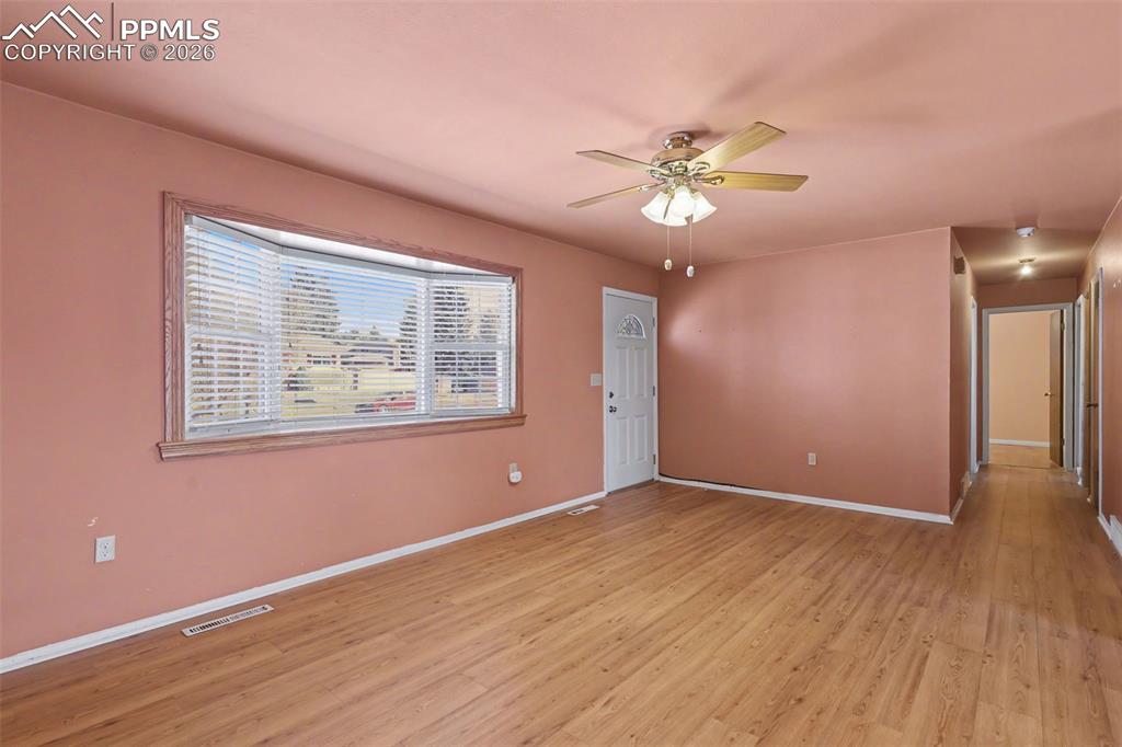 Image 4 of 35: Living Room with Bay Window!