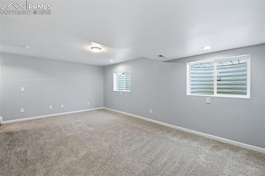 Image 29 of 42: Basement family room