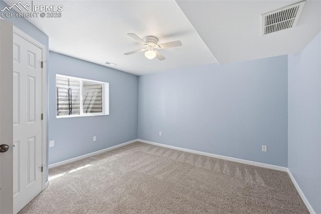 Image 30 of 42: 4th Bedroom in basement