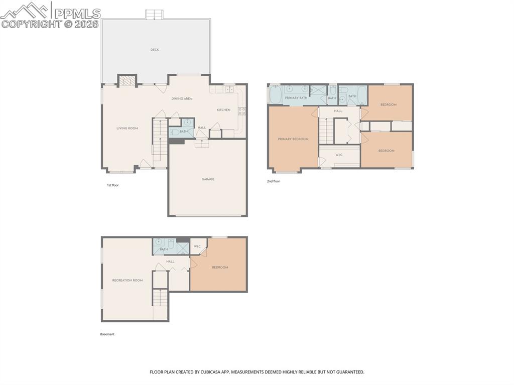 Image 42 of 42: All 3 Levels Floor Plans