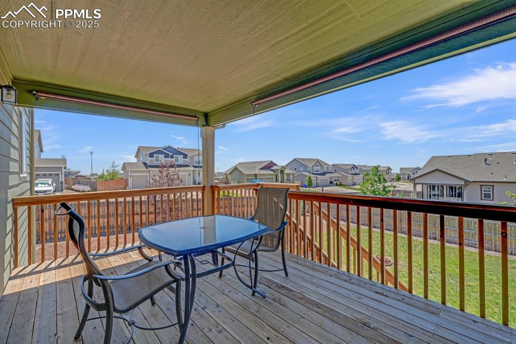 Image 11 of 40: Covered Deck for Relaxation Rain or Shine