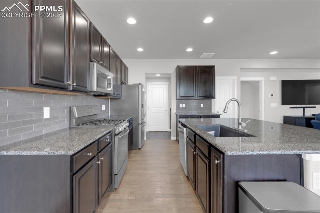 Image 9 of 40: Plenty of Countertop Space for all your cooking and baking needs