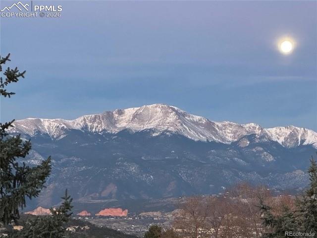 Image 31 of 32: Enjoy breathtaking Pikes Peak and Garden of the Gods views from the upper d