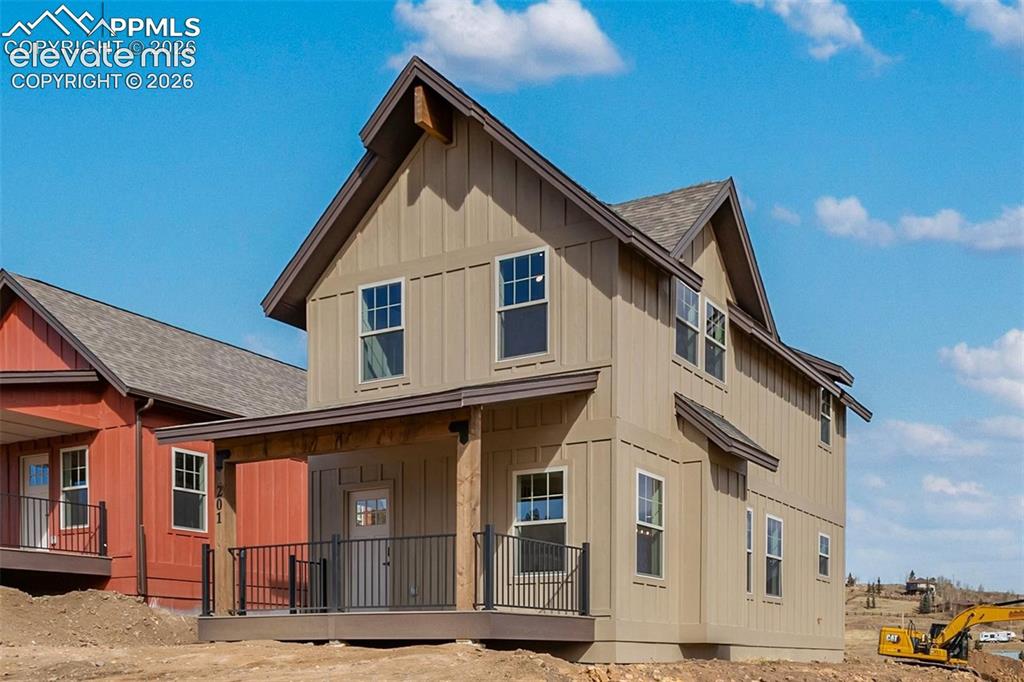 Caption: Front of Structure