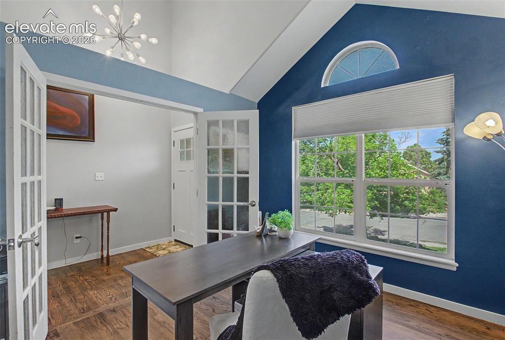 Image 6 of 50: A fabulous office with window and natural light