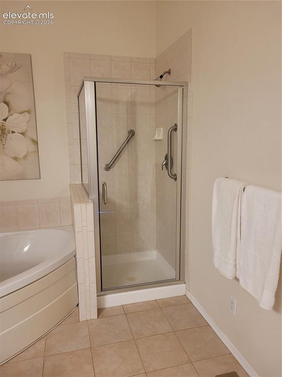 Image 17 of 30: NEW shower door!