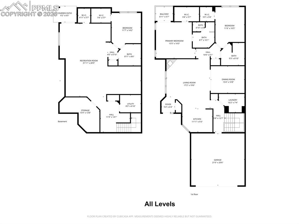 Image 34 of 34: All level floor plan