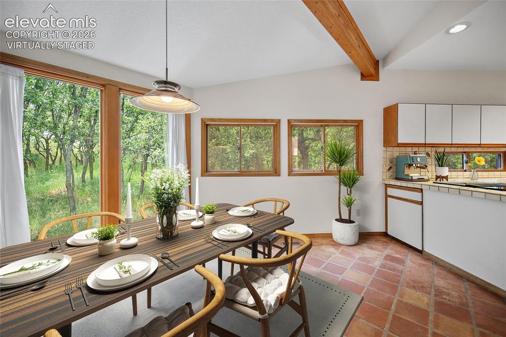 Image 19 of 49: Virtually staged photo of dining area