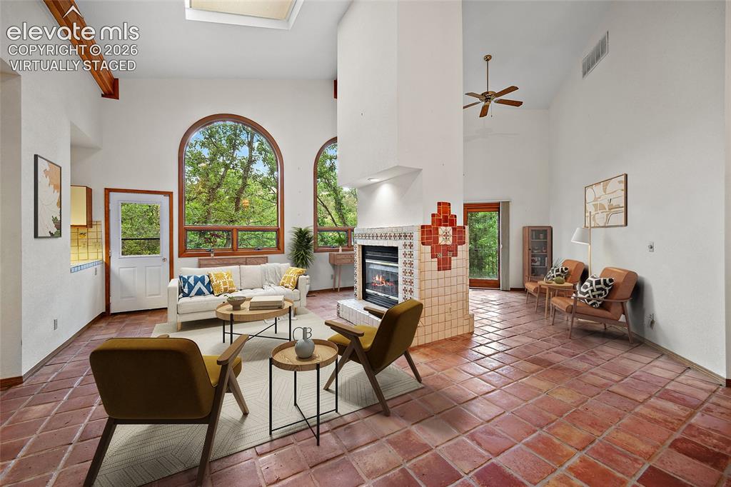 Image 9 of 49: Virtually staged photo of living room