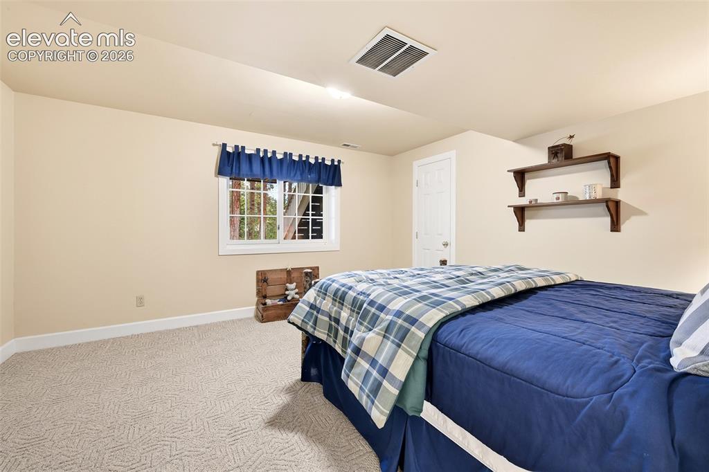 Image 36 of 50: 2nd lower level bedroom with walk-in closet...