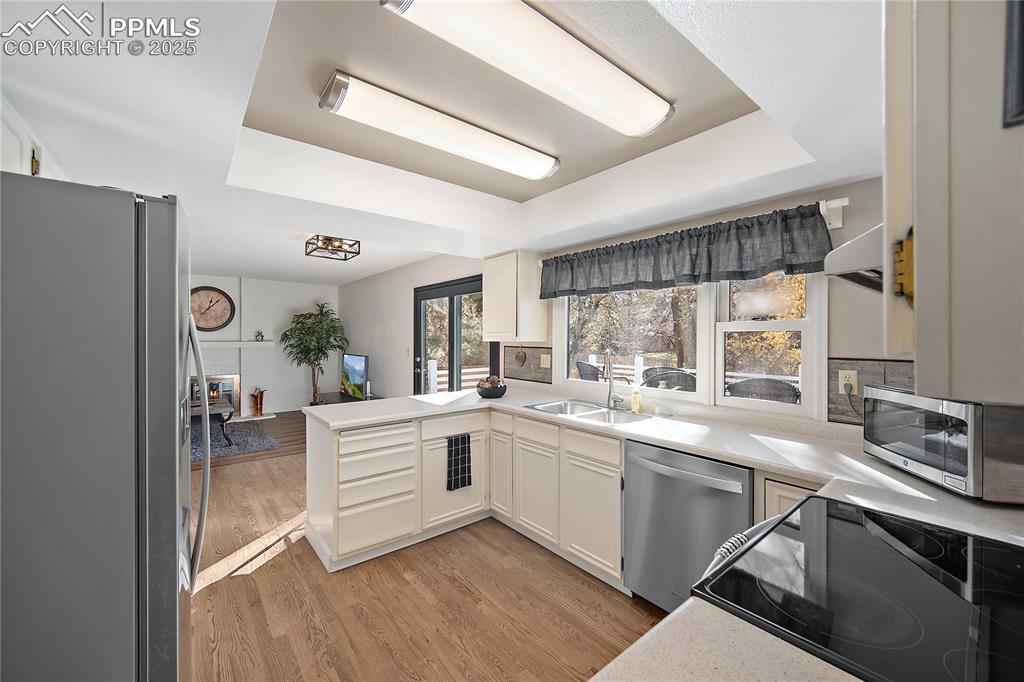 Image 10 of 49: Kitchen with SS applainces