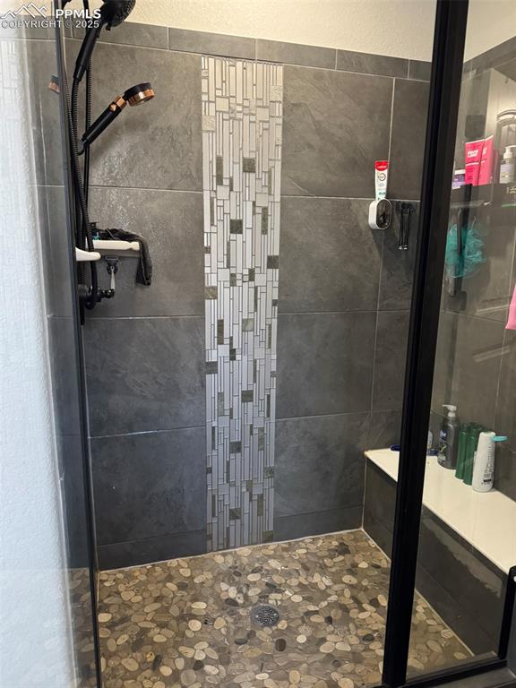 Image 21 of 37: Master bathroom shower