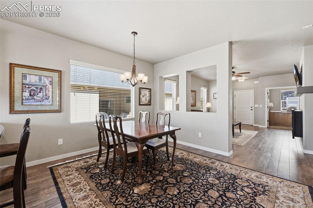 Image 9 of 30: Fireplace (wall mounted) in living room