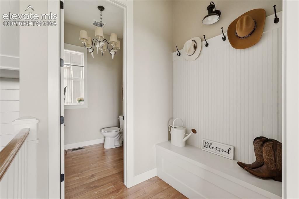 Image 31 of 50: Powder Bath/Guest Mudroom