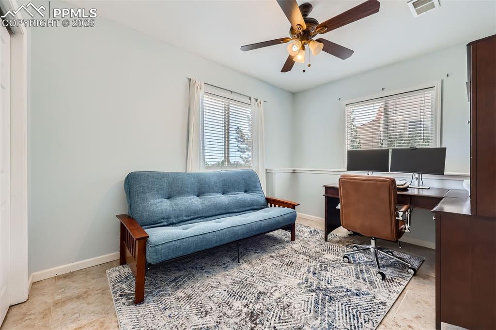 Image 18 of 49: Basement office space or bedroom