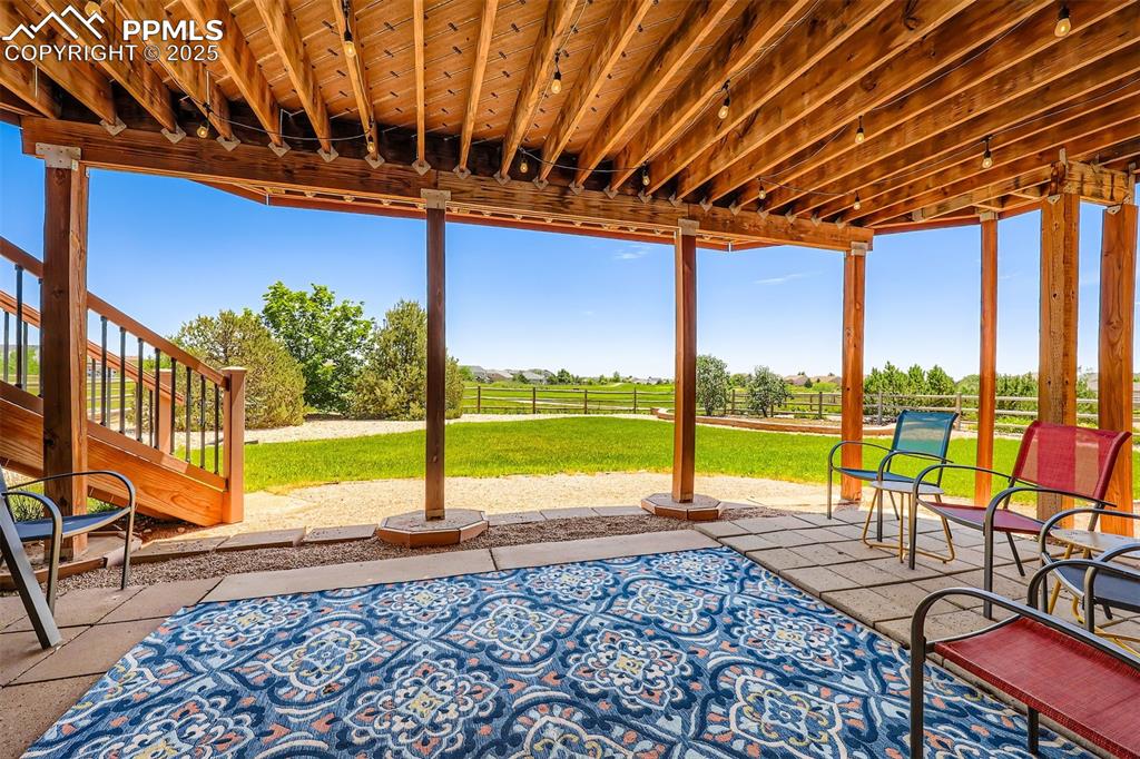 Image 26 of 49: View of patio / terrace