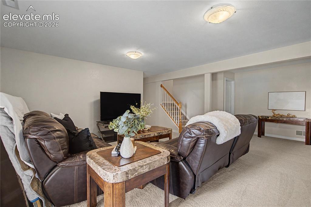 Image 26 of 35: Large Basement Bedroom with walk in Closet