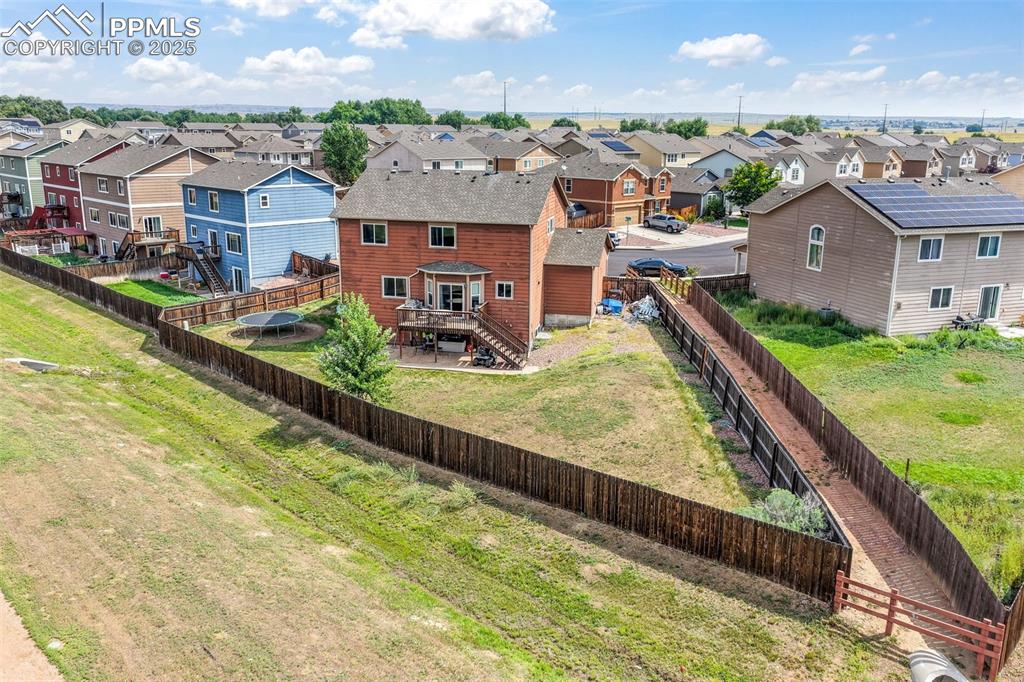 Image 48 of 48: Aerial perspective of suburban area
