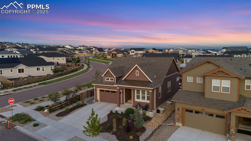 Image 2 of 49: Aerial view of residential area
