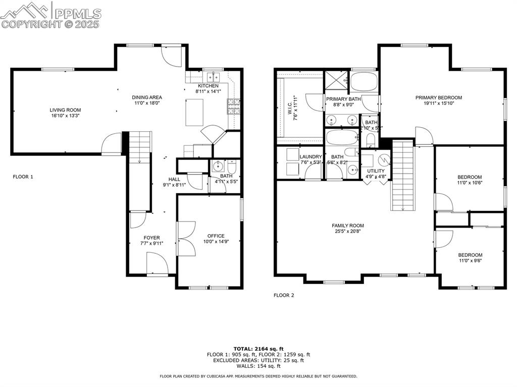 Image 39 of 39: View of floor plan / room layout