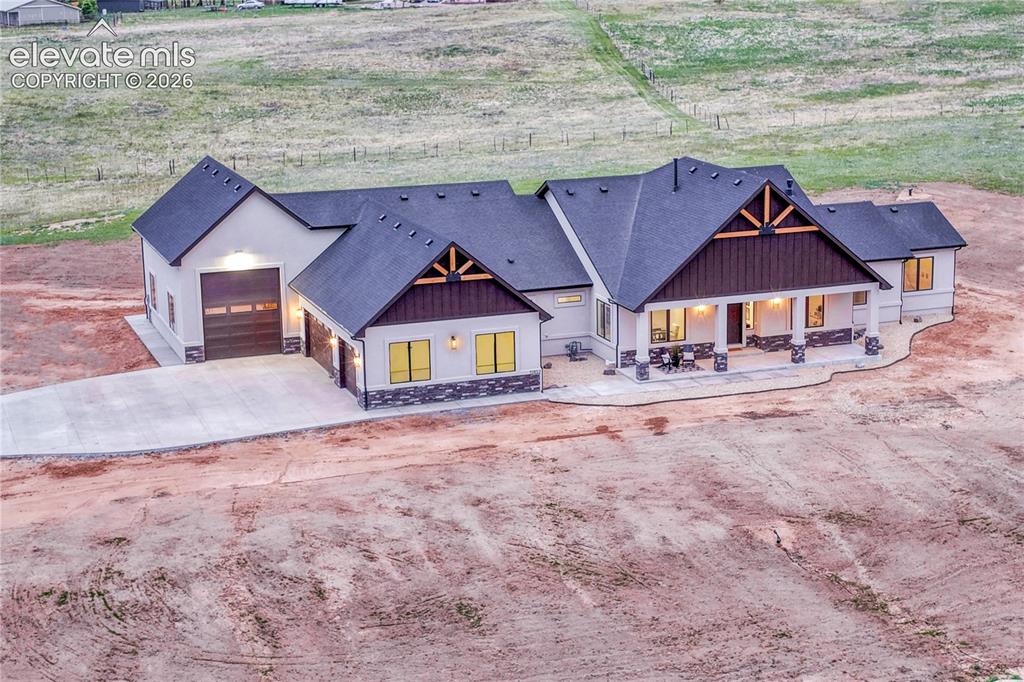 Image 1 of 50: Exceptional custom-built 6,340 sq ft ranch home in the Winsome community!